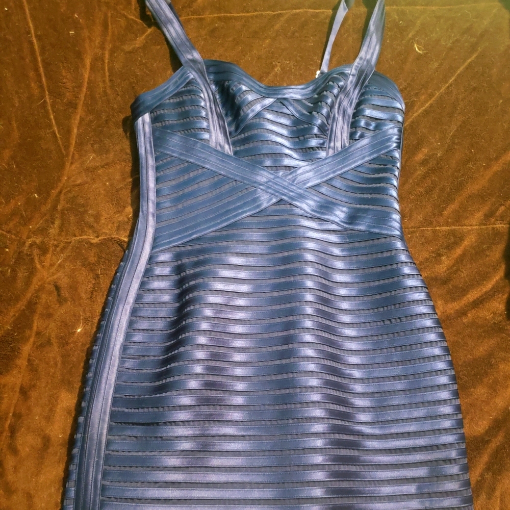 Size 6 Blue BCBG dress